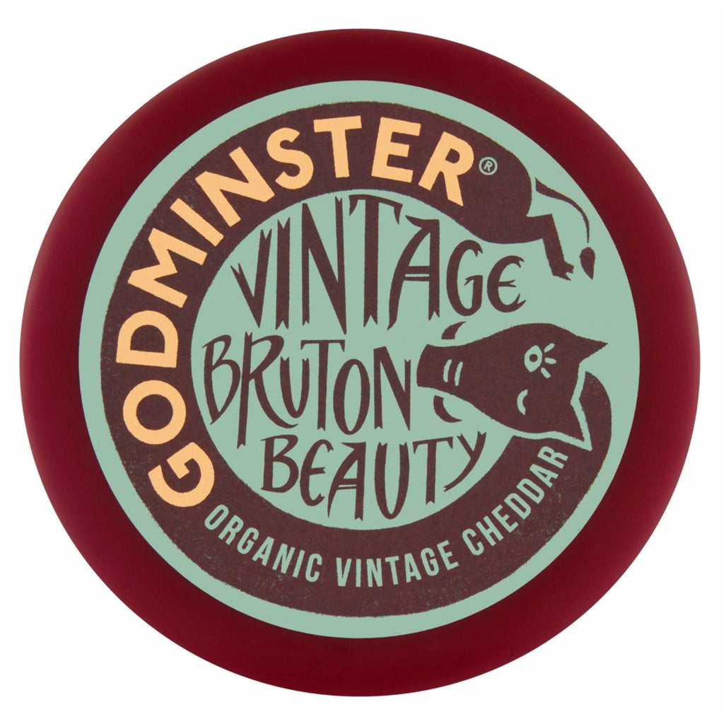 Godminster Vintage Organic Cheddar.400g Olives&Oils(O&O)