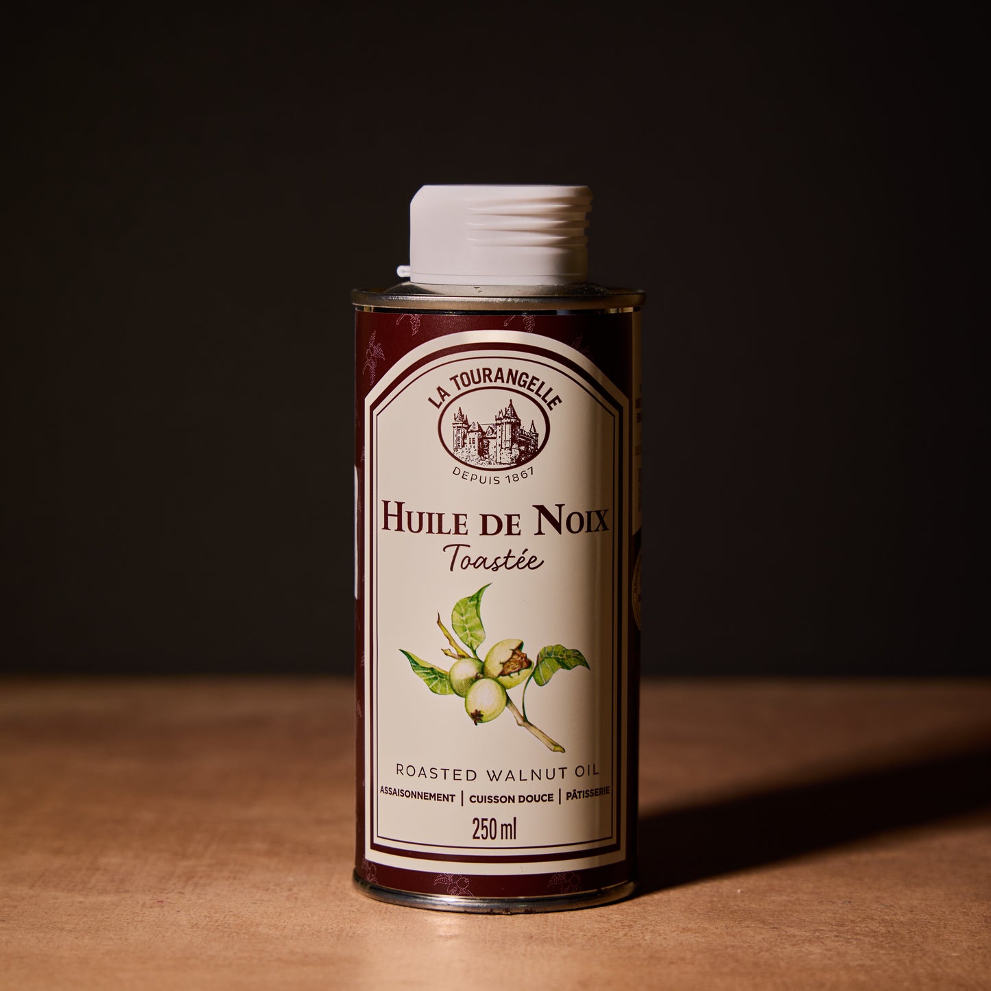 La Tourangelle Walnut Oil.250ml Tin. Olives&Oils(O&O)