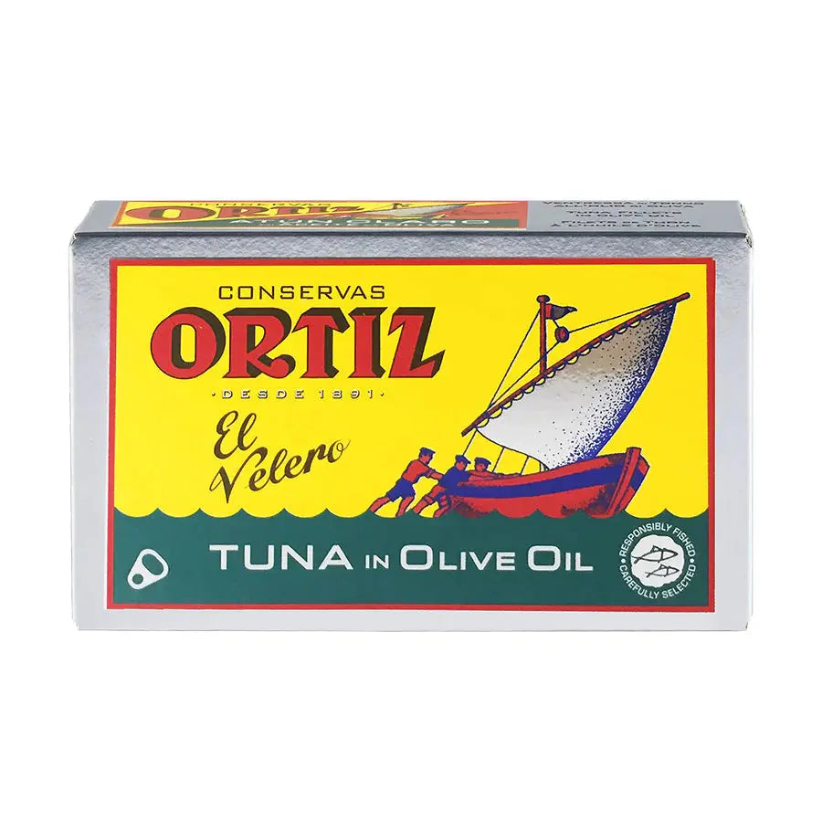 Ortiz  Yellowfin Tuna fillets in Olive Oil 112g Olives&Oils(O&O)
