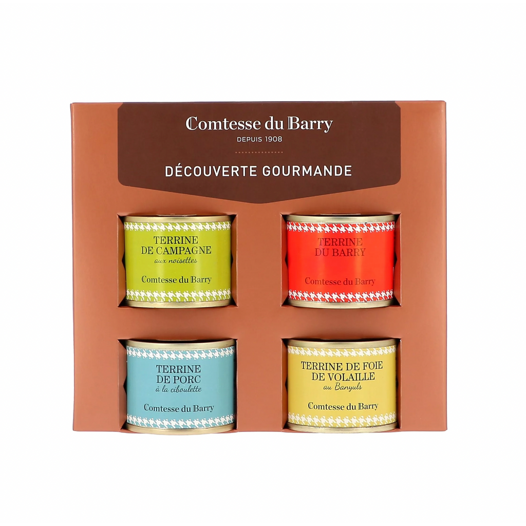 Comtesse du Barry Terrine Selection (4x70g) Olives&Oils(O&O)