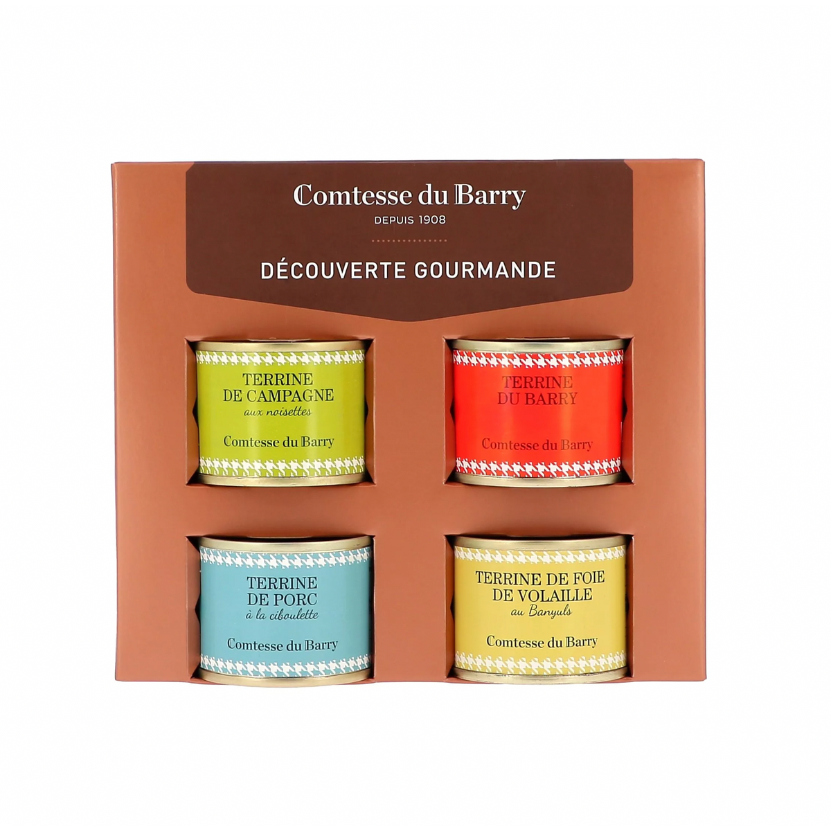 Assortiment de Terrines Terroir Gourmand Comtesse Du Barry