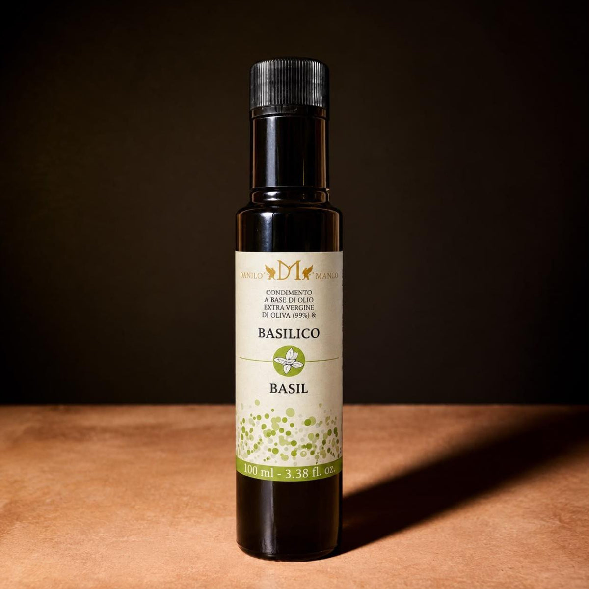 Danilo Manco Basil Extra Virgin Olive Oil 100ml Olives&Oils