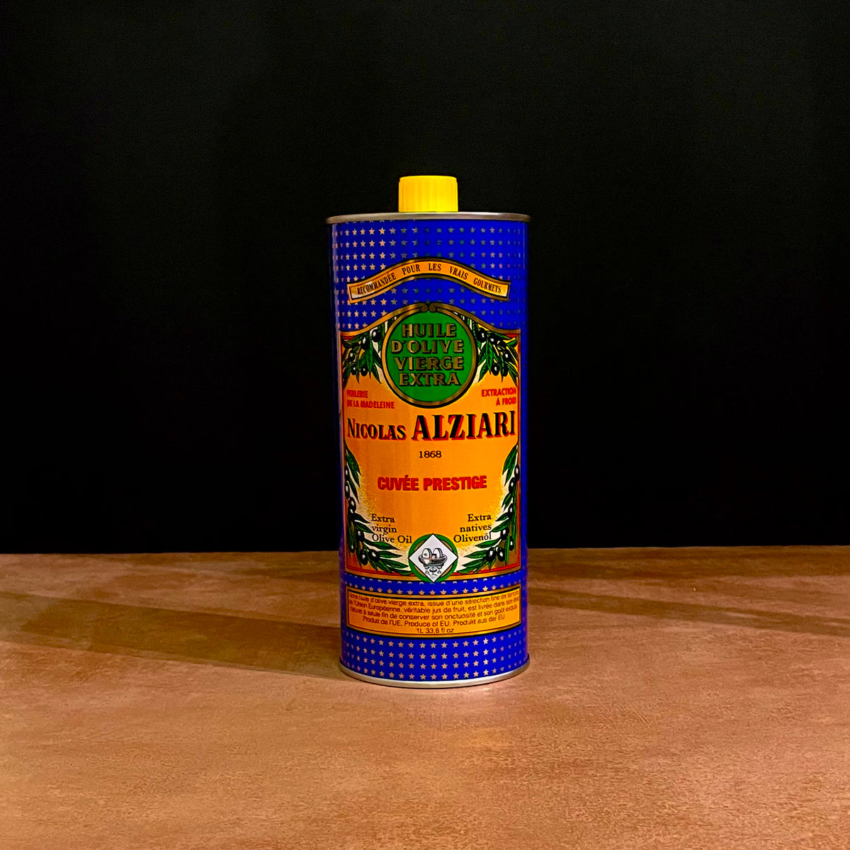 Nicolas Alziari extra virgin olive oil, 1 litre tin