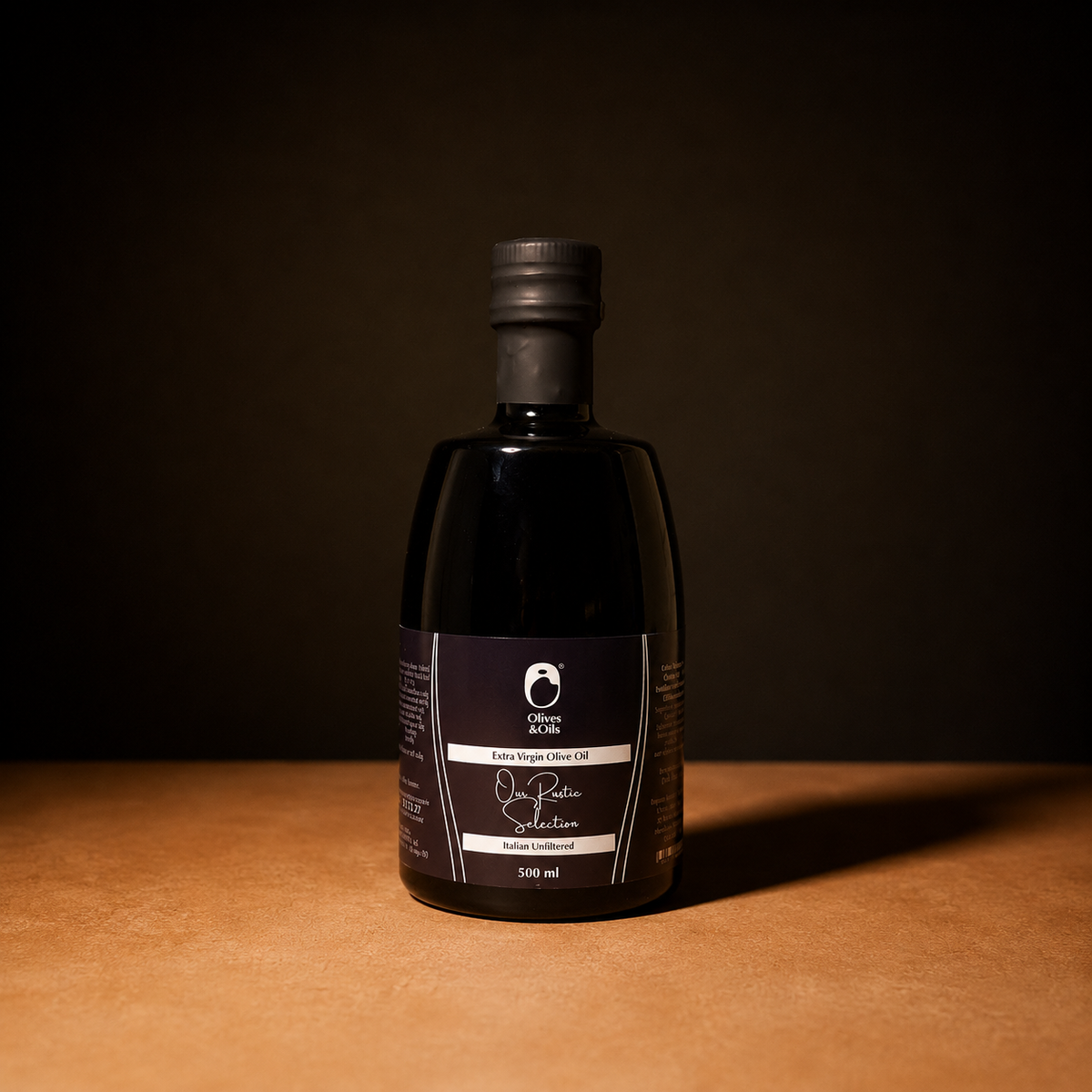 Our Rustic Selection Unfiltered Extra Virgin Olive oil 500ml Olives&Oils