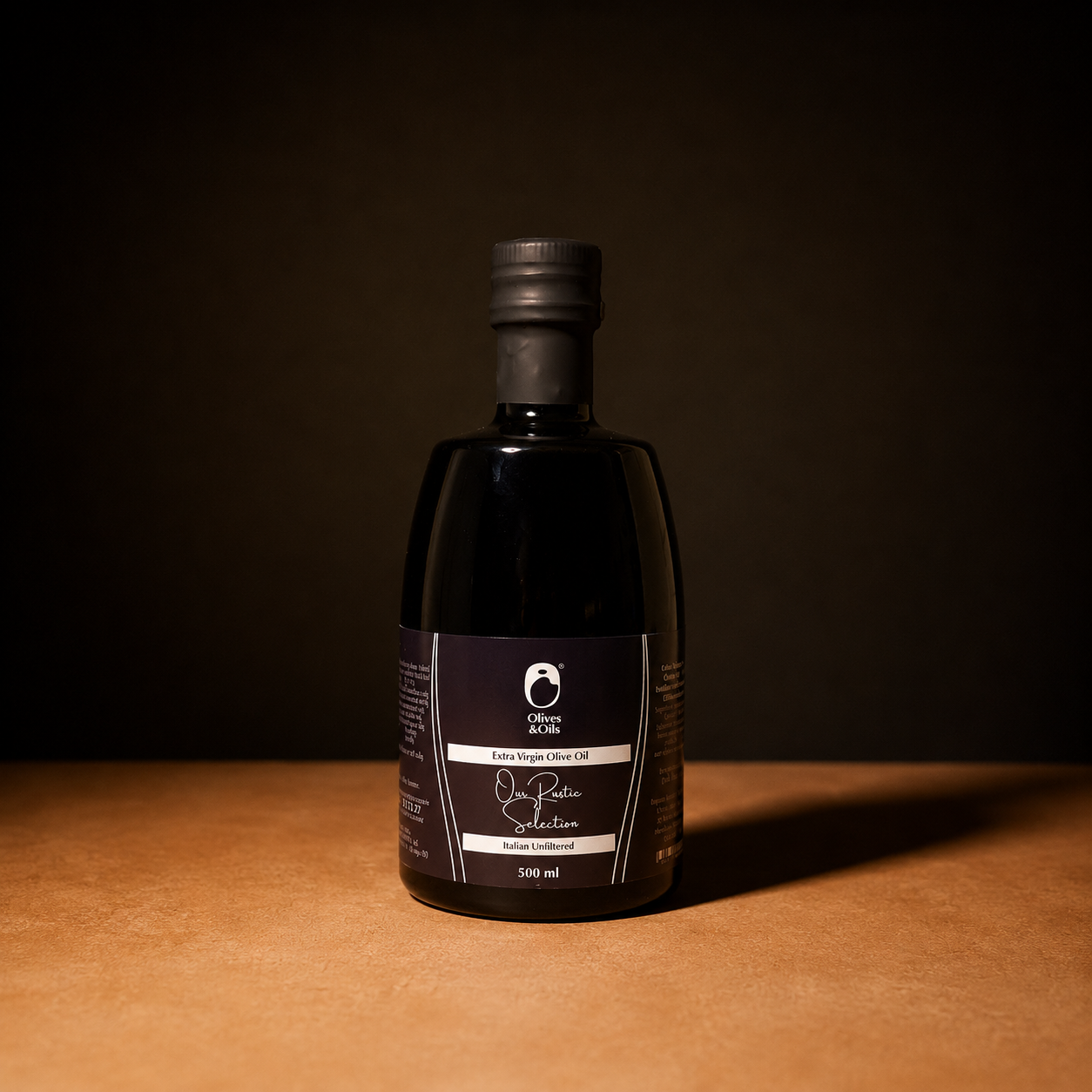 Our Rustic Selection Unfiltered Extra Virgin Olive oil 500ml Olives&Oils