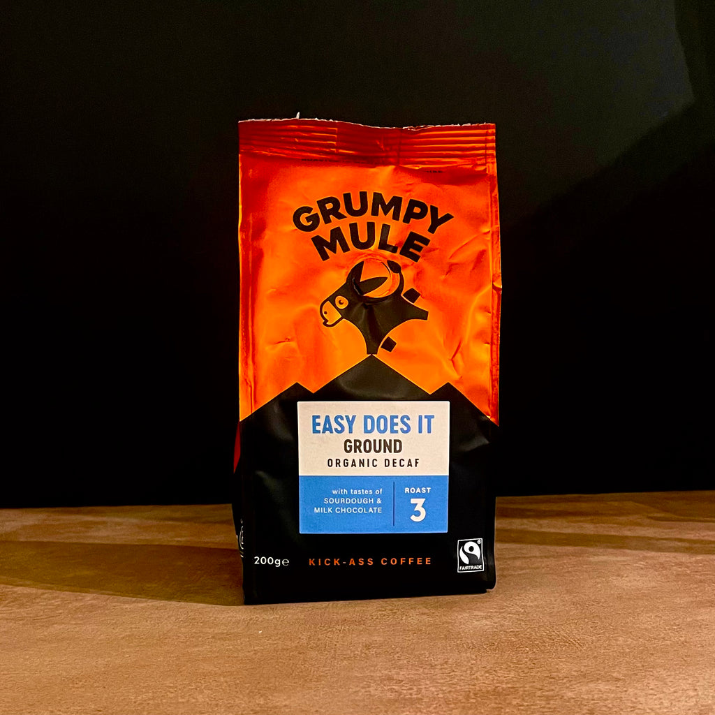 Grumpy Mule - Decaffeinated - Ground 200g Olives&Oils(O&O)