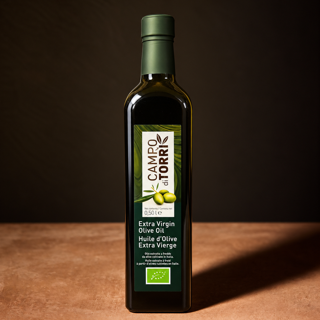 Campo Di Torri Organic Extra Virgin  Oil 500ml Olives&Oils