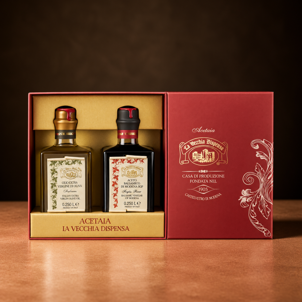 La Vecchia Dispensa Gift Set Olives&Oils