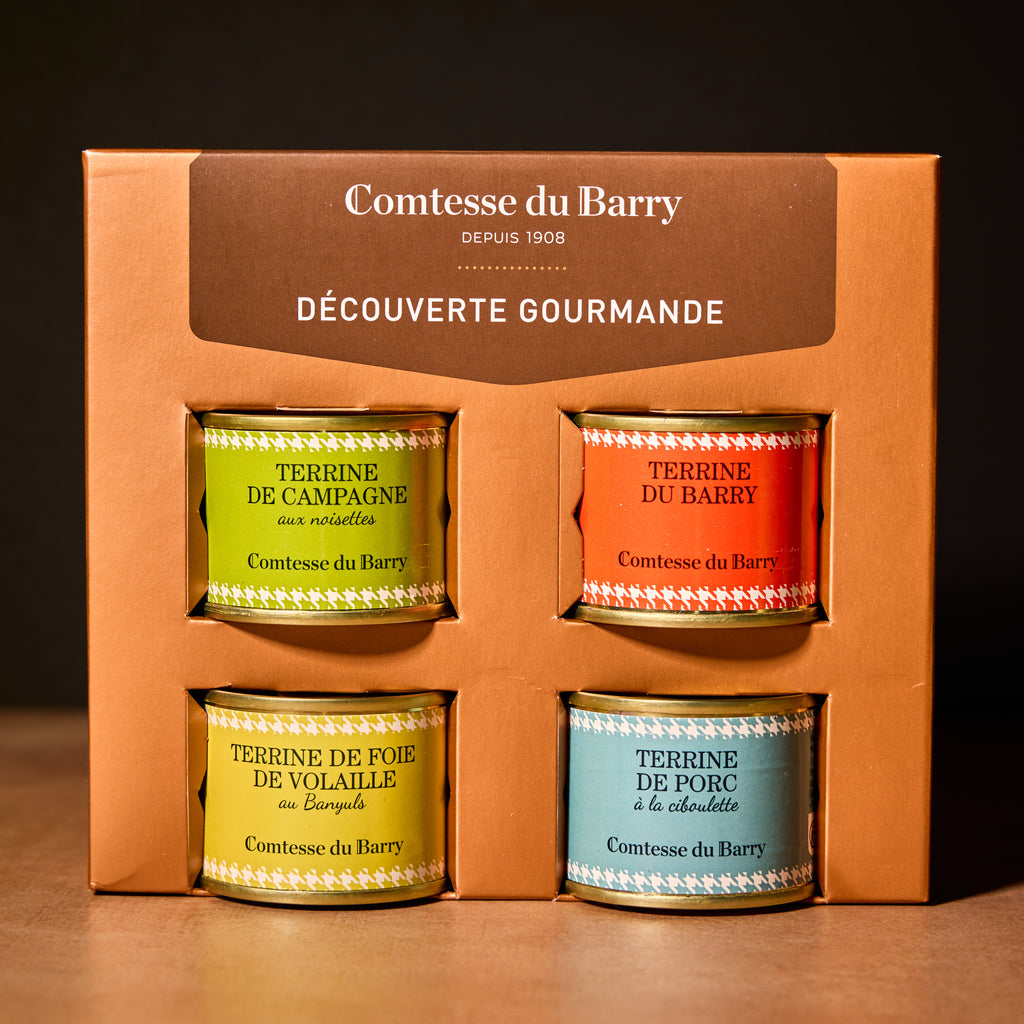 Comtesse du Barry Terrine Selection (4x70g) Olives&Oils(O&O)