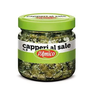 D'Amico Capers in Salt 75g Olives&Oils(O&O)