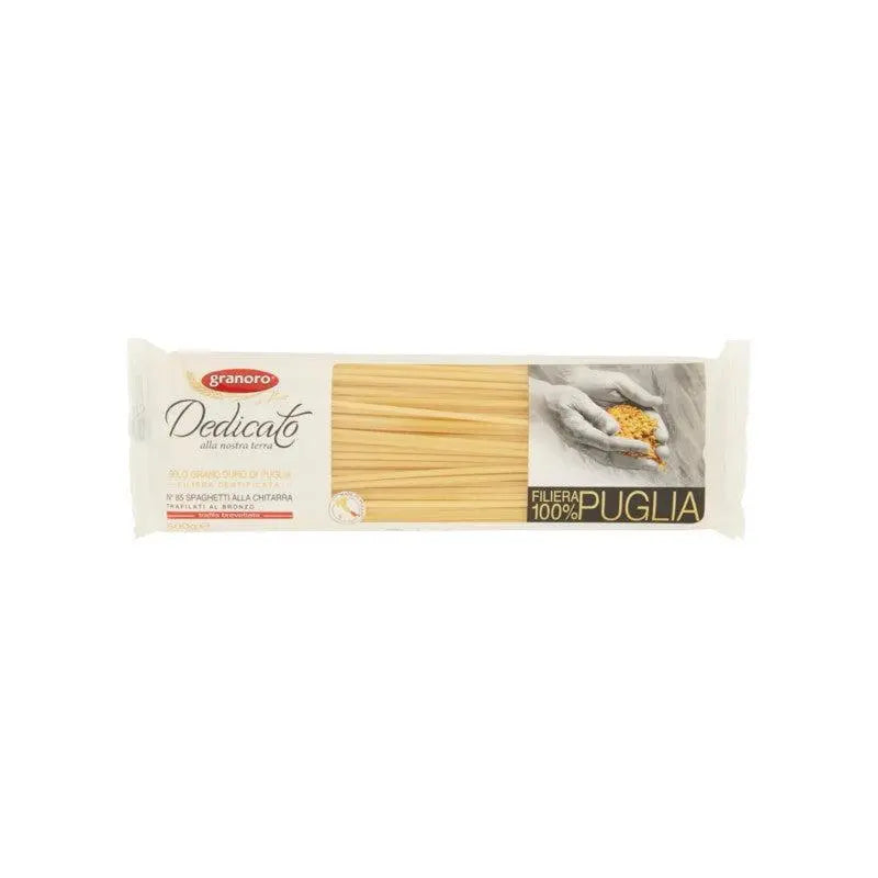 Granoro'.Dedicato' Bronze Cut Spaghetti.500g. Olives&Oils(O&O)