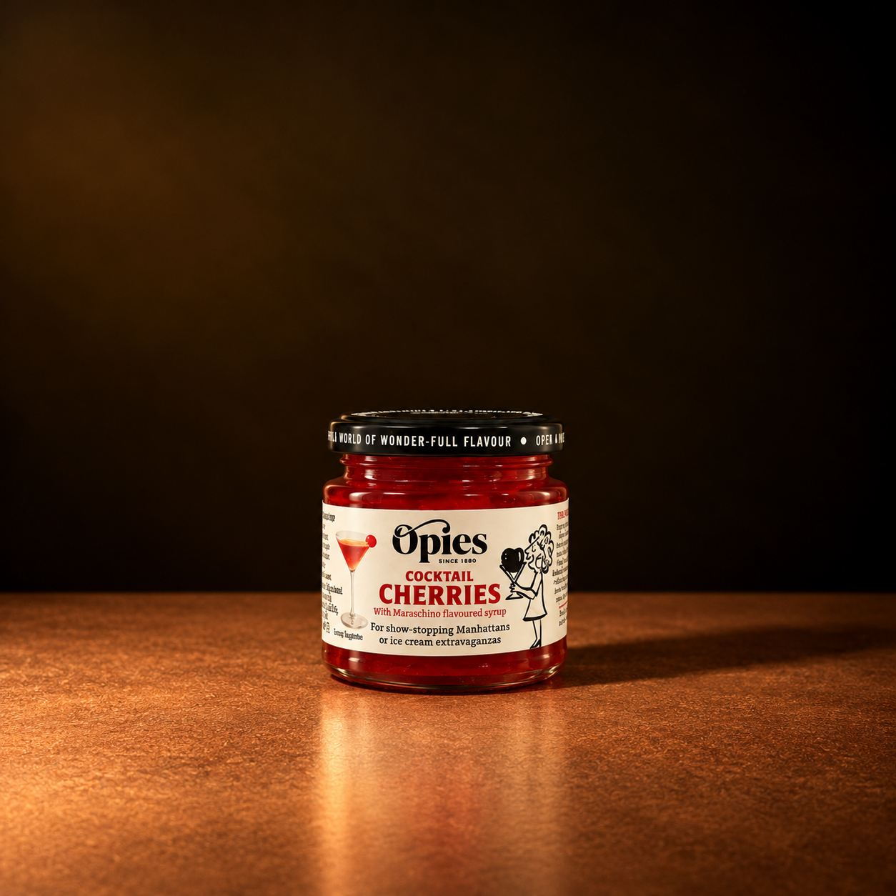 Opies Cocktail Cherries 130g Olives&Oils
