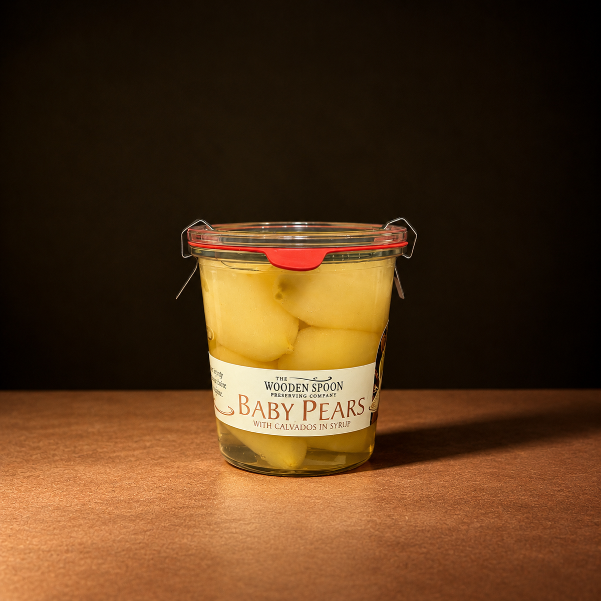 Wooden Spoon Pears in Calvados 300g Olives&Oils