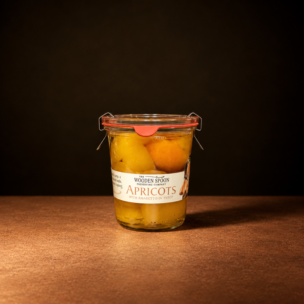 Wooden Spoon Apricots with Amaretto 290g Olives&Oils