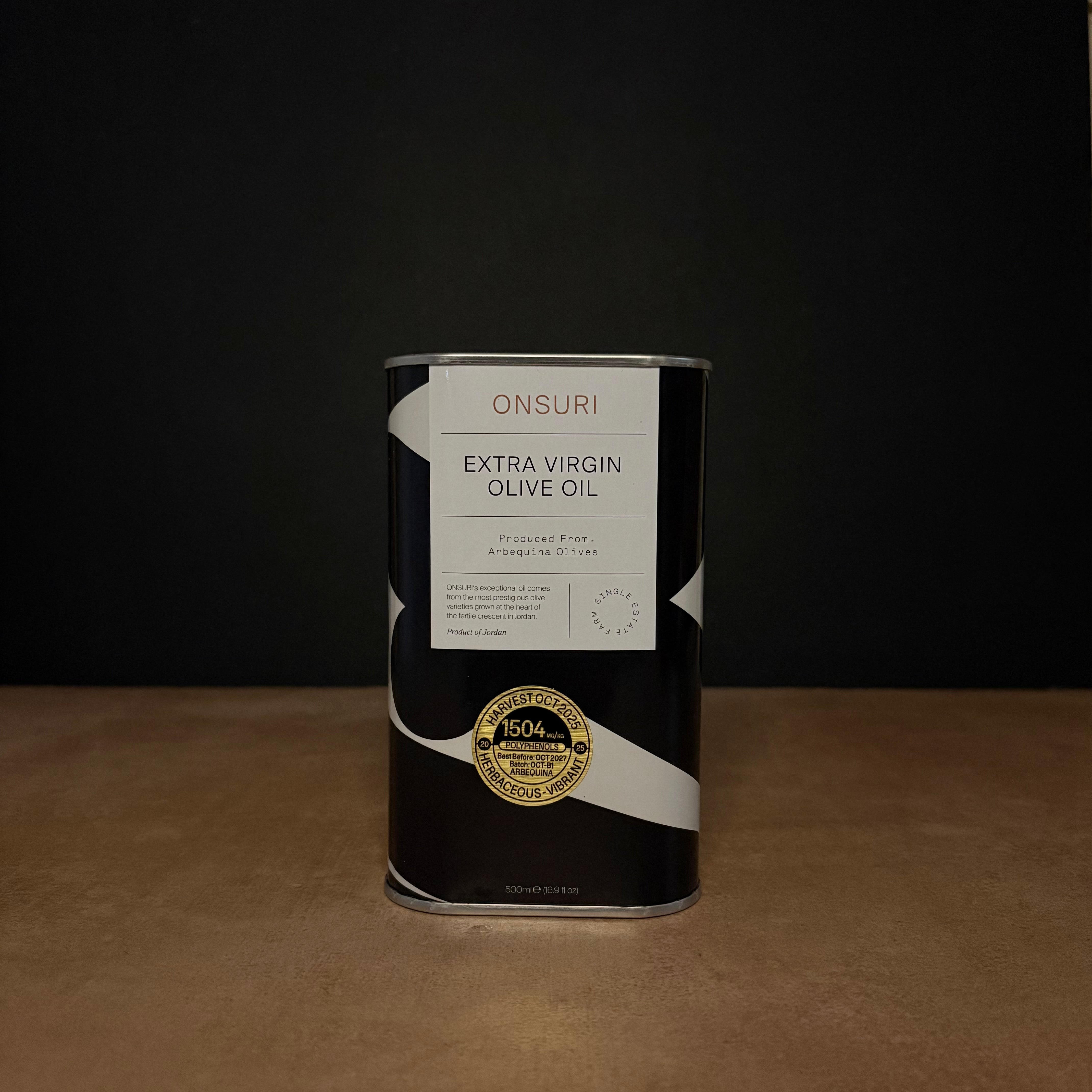 Onsuri Extra High Polypehnol Extra Virgin Olive Oil  500ml Olives&Oils