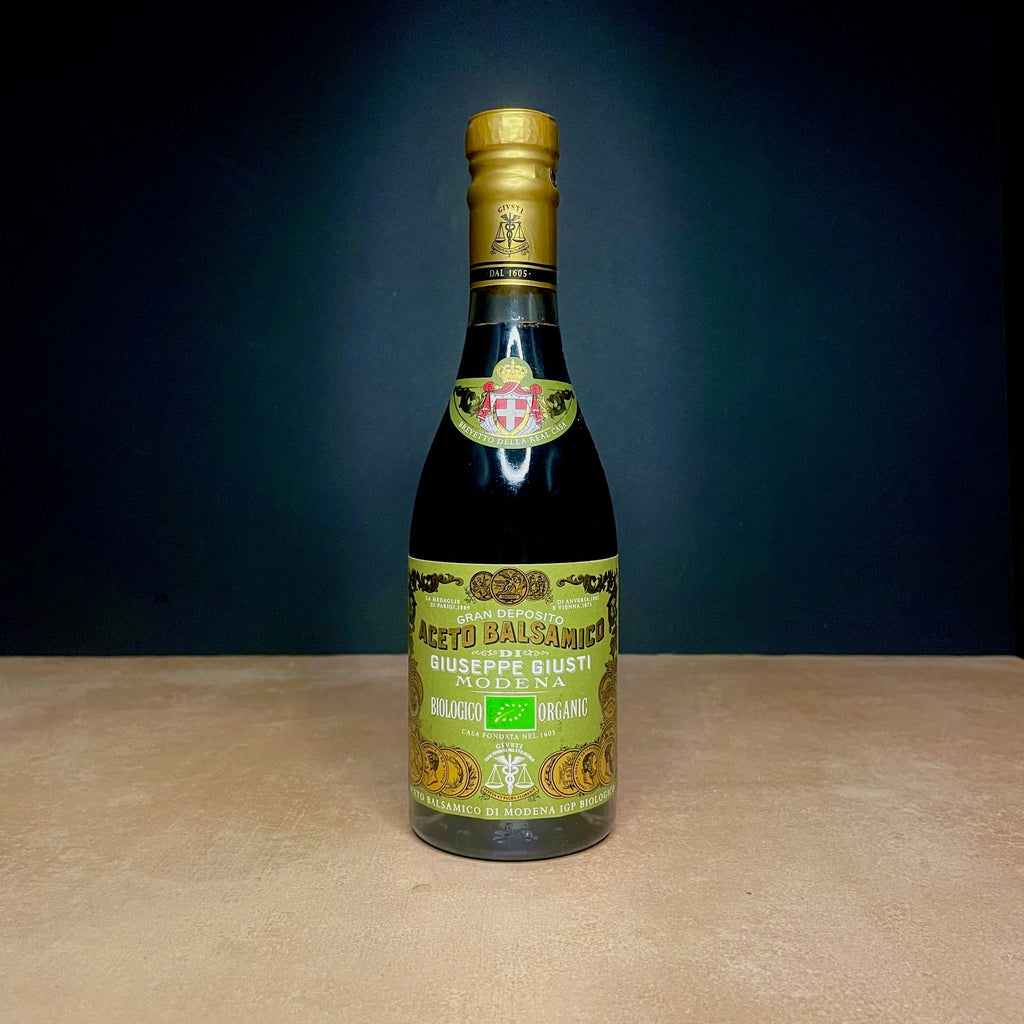 Giuseppe Giusti Organic 3 Gold Medal Balsamic Vinegar Of Modena I.G.P 250ml Olives&Oils(O&O)