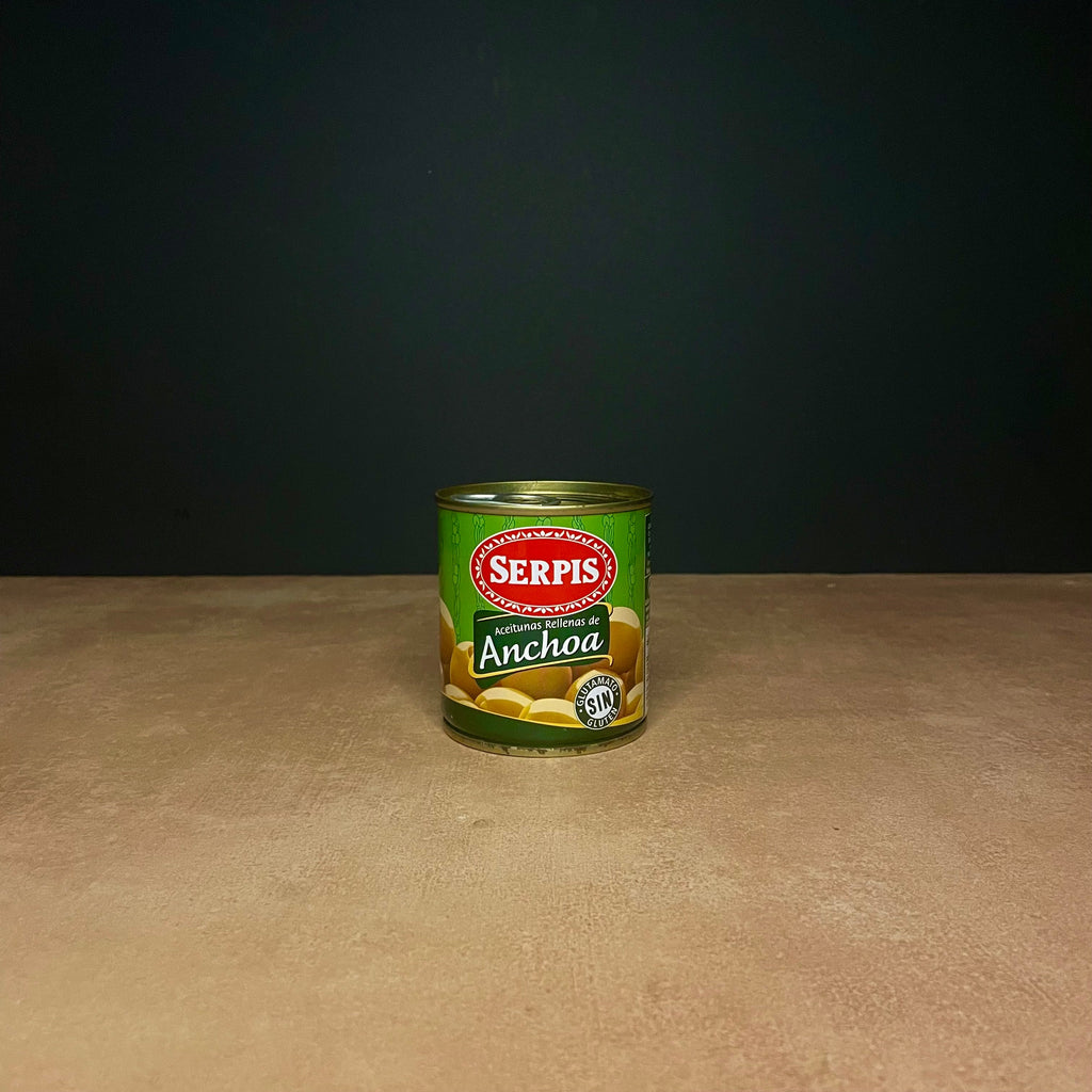 Anchovy Stuffed Olives.(drained 85g) Olives&Oils(O&O)