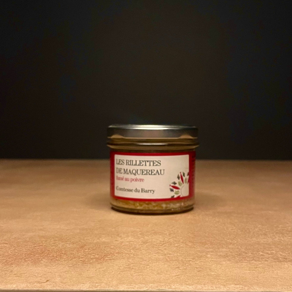 Comtesse Du Barry  Smoked Mackerel Rillettes with pepper 90g Olives&Oils(O&O)