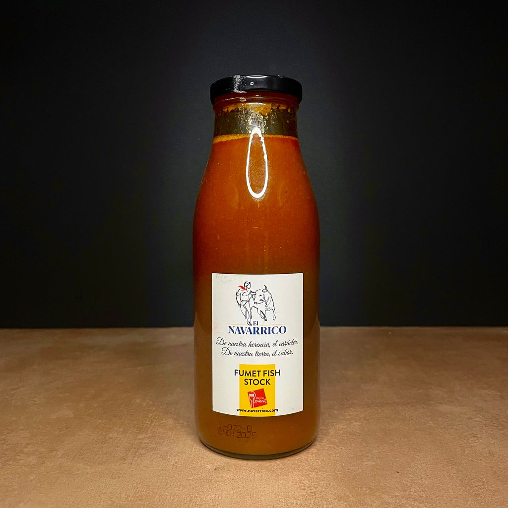 Fish Stock. 480ml Olives&Oils(O&O)