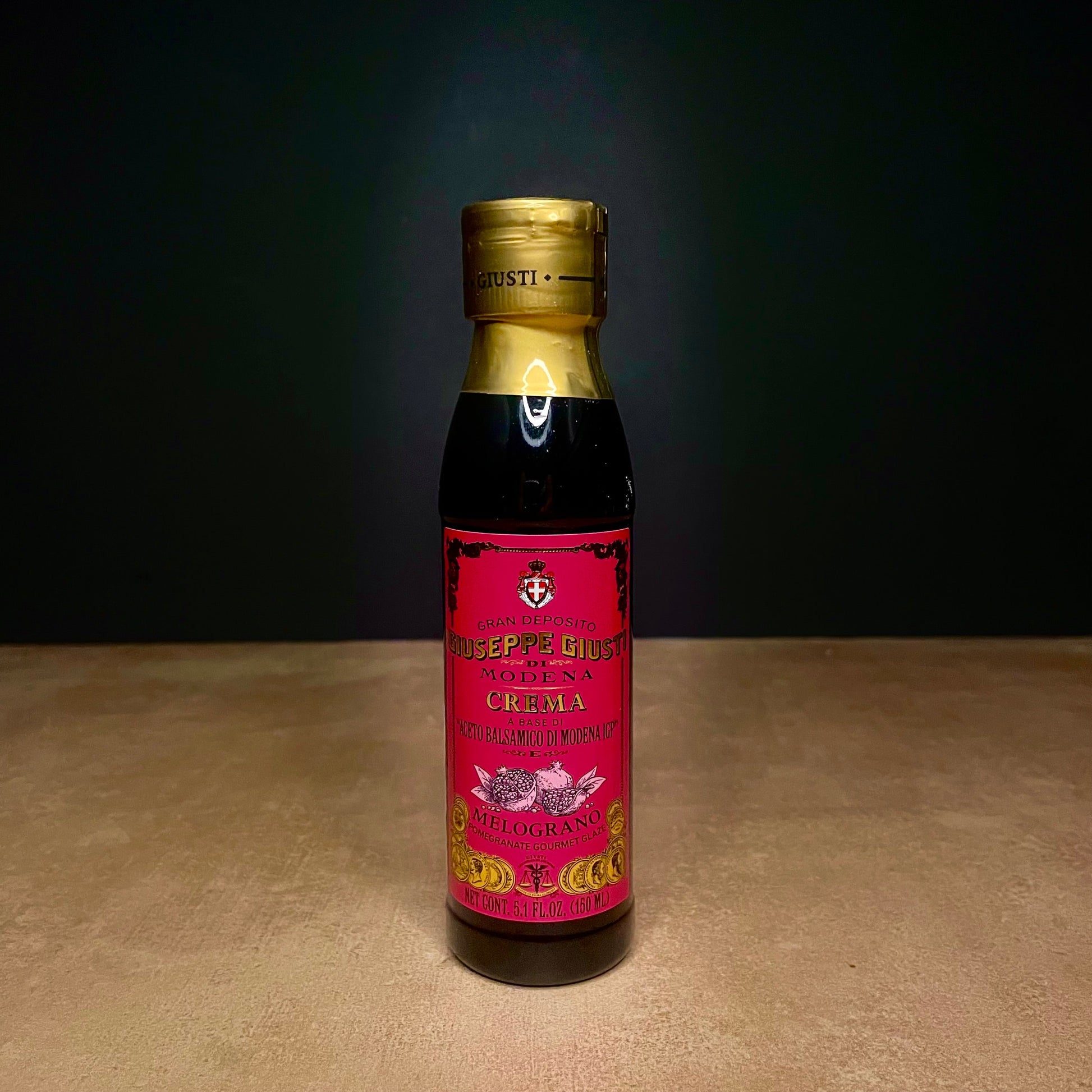 Giuseppe Giusti Balsamic Glaze with Pomegranate 150ml Olives&Oils(O&O)