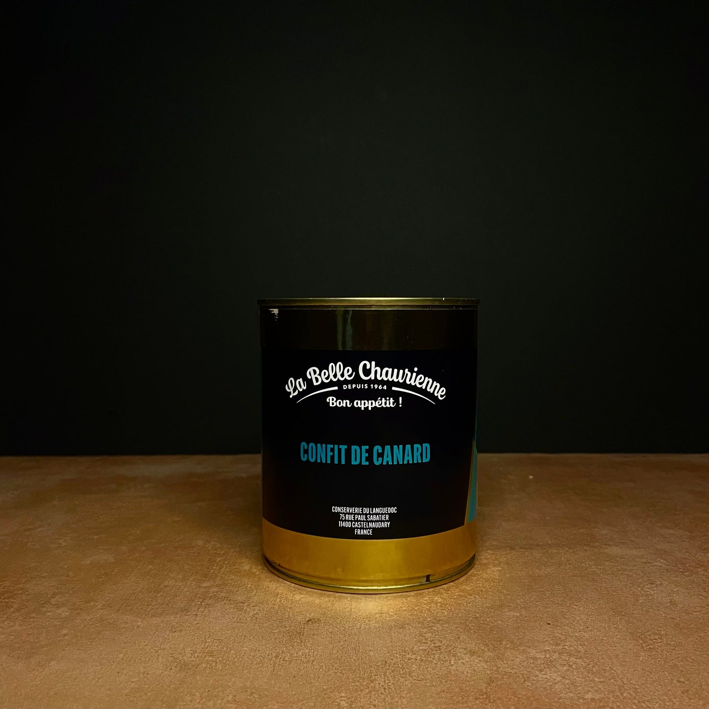 Confit De Canard  Tin 2/3 Duck Legs Olives&Oils(O&O)