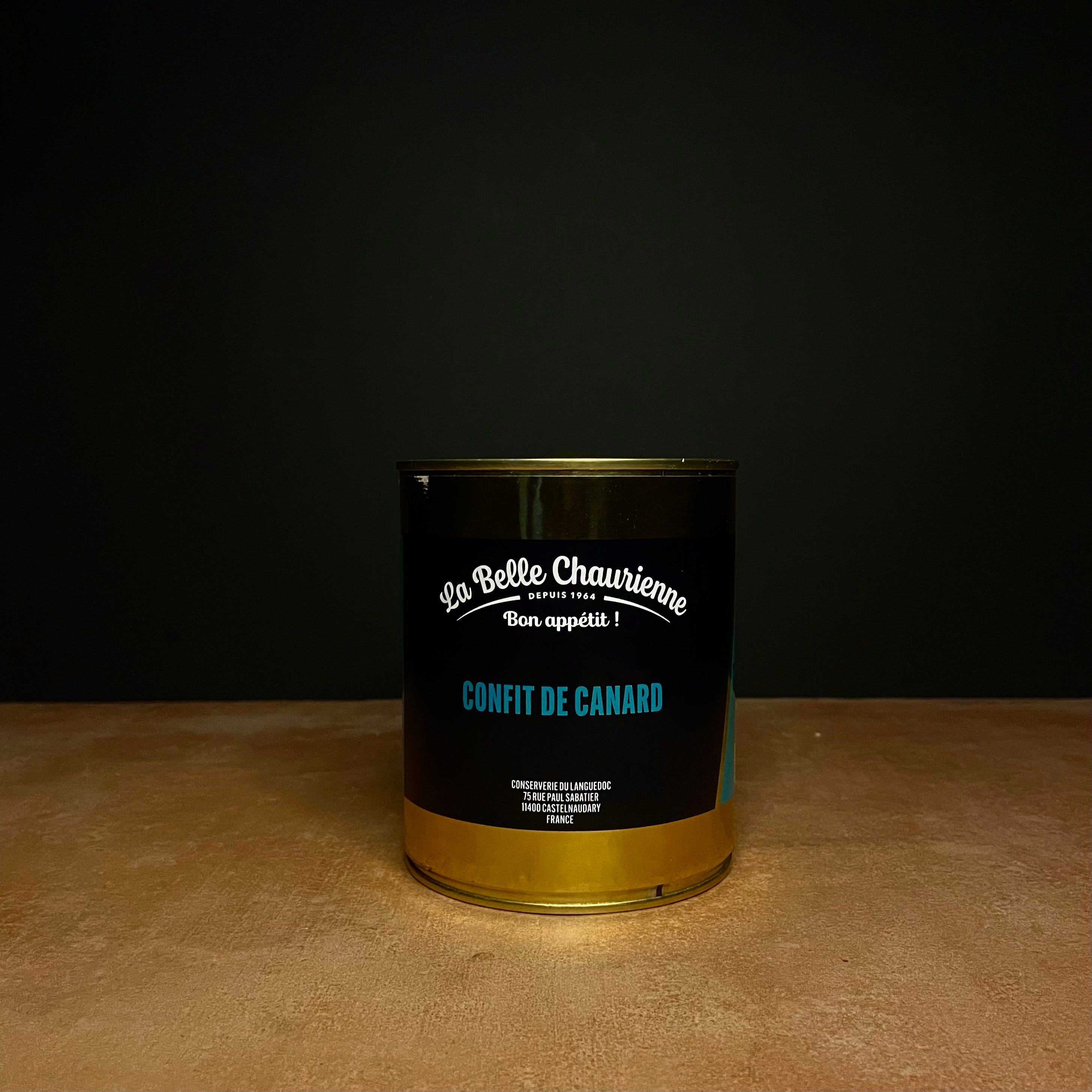 Confit De Canard  Tin 2/3 Duck Legs Olives&Oils(O&O)
