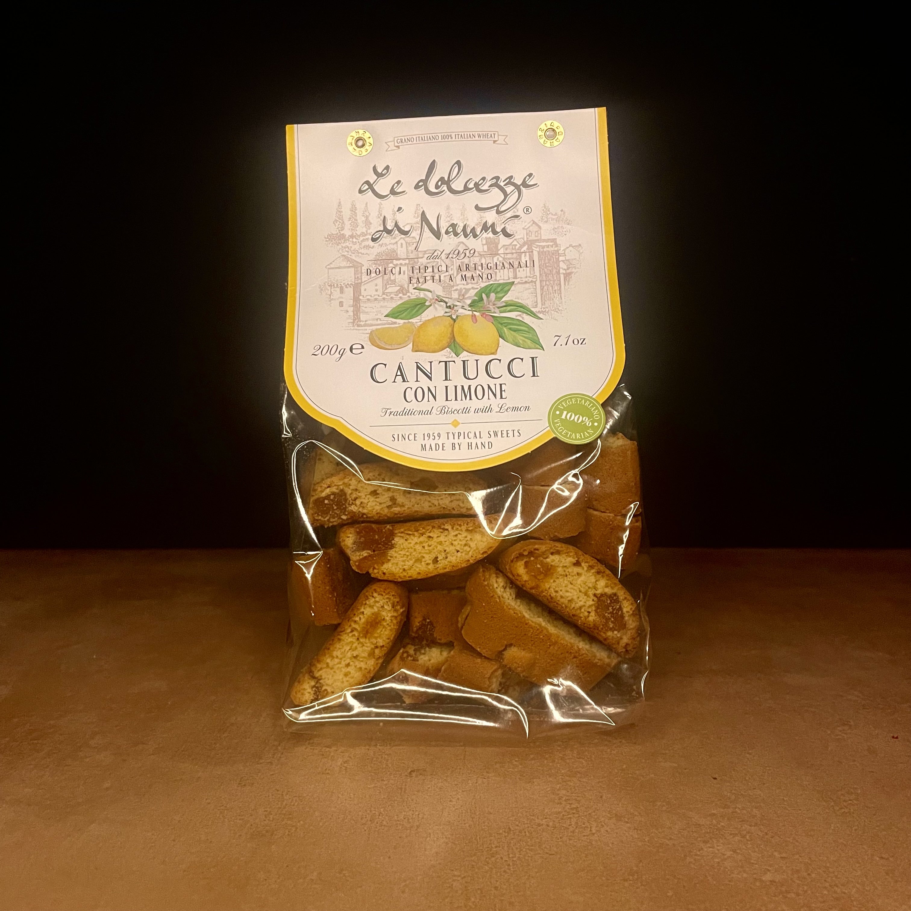 Le Dolcezze di Nanni Cantucci. Lemon.200g Olives&Oils