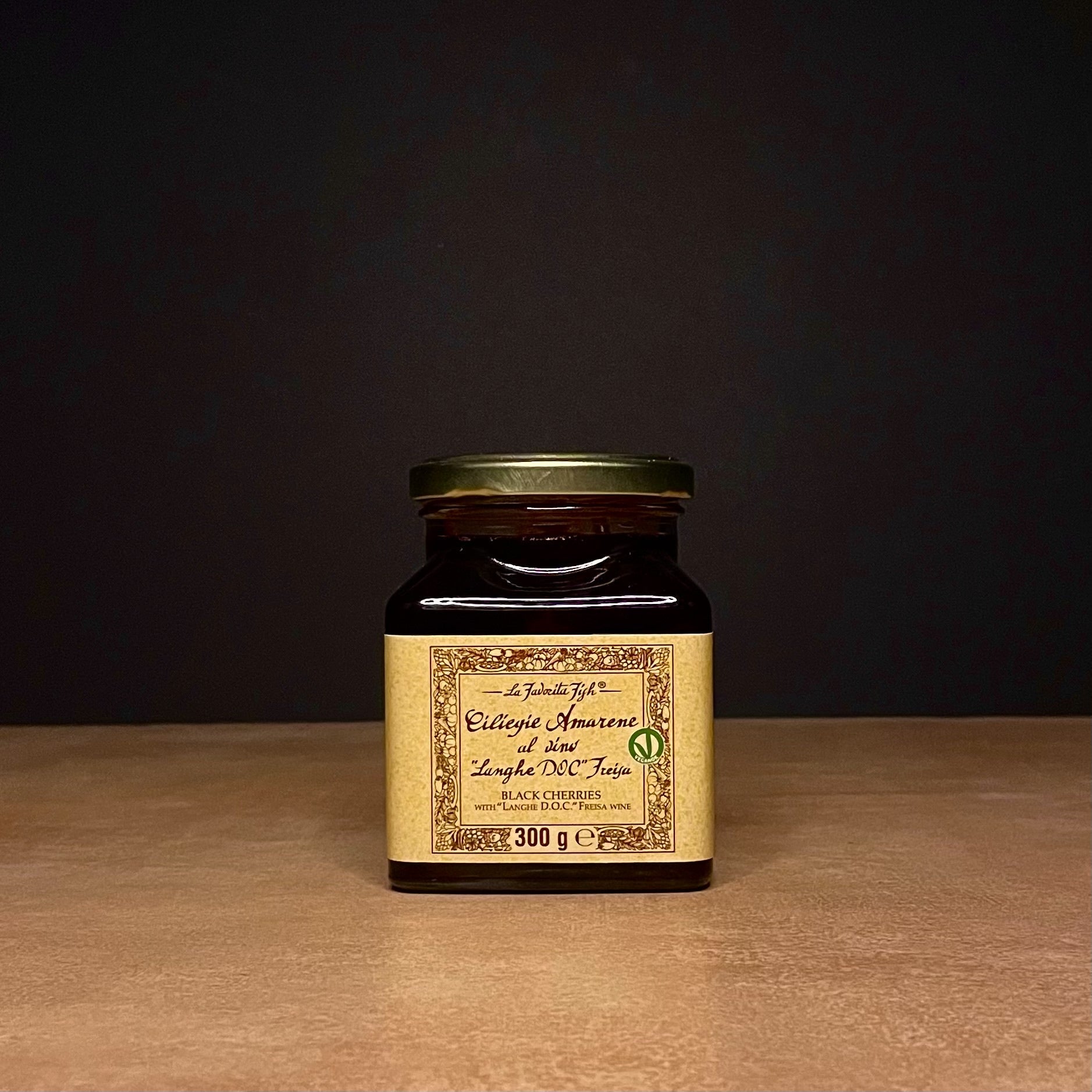 La Favorita Black Cherries in Langhe D.O.C Fresia Wine Olives&Oils(O&O)