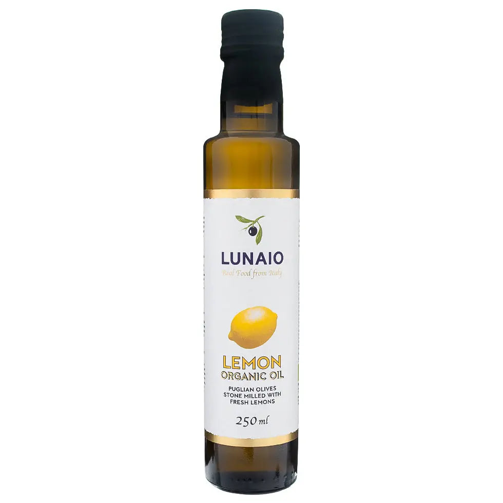 Lunaio Organic Lemon oil.250ML Olives&Oils(O&O)