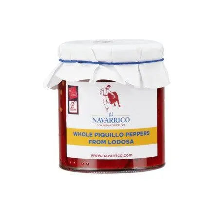 Navarrico Whole Piquillo Peppers 220g Olives&Oils(O&O)