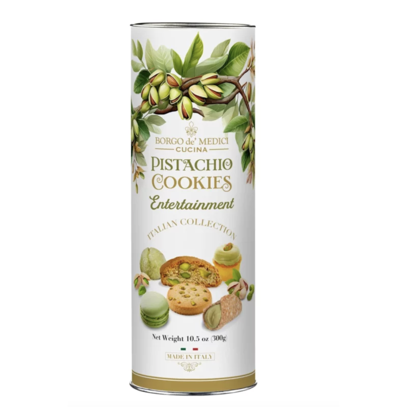 Assorted Italian Classic Biscuits with Pistachio.280g Olives&Oils
