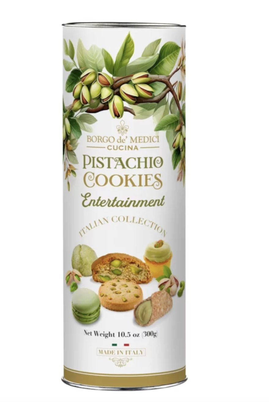 Assorted Italian Classic Biscuits with Pistachio.280g Olives&Oils