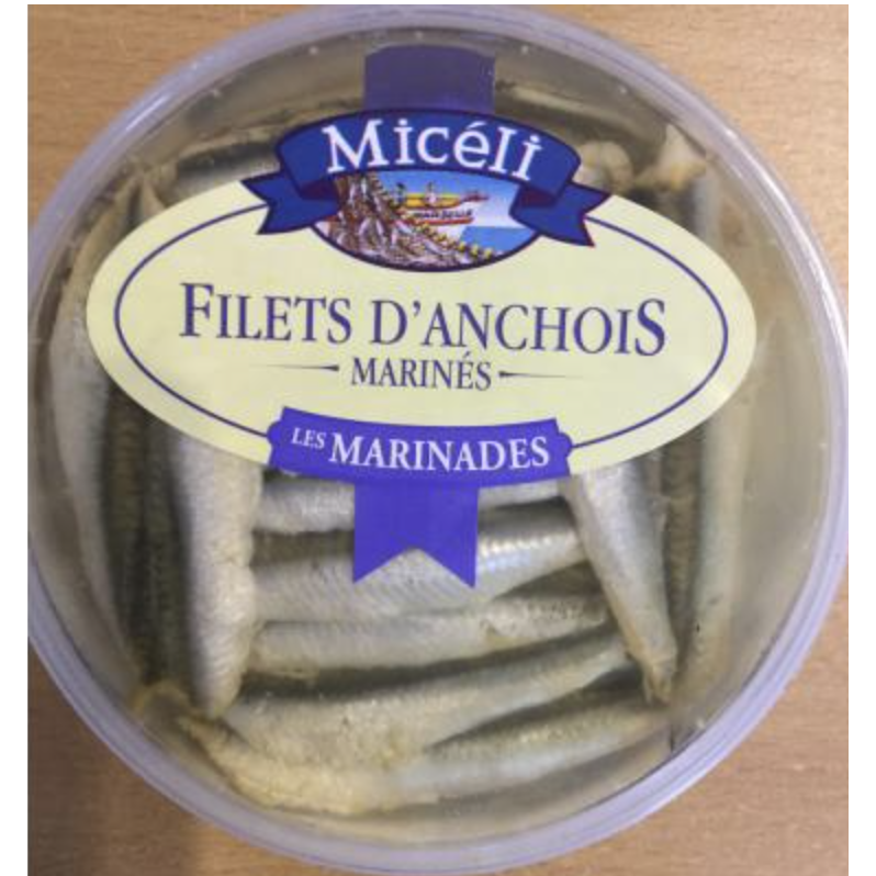 Anchovy Fillets in Plain Oil  200G Olives&Oils