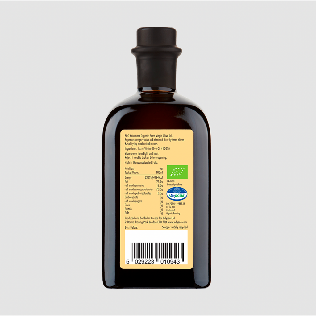 Odysea Organic Extra Virgin Olive Oil 500ml Olives&Oils(O&O)