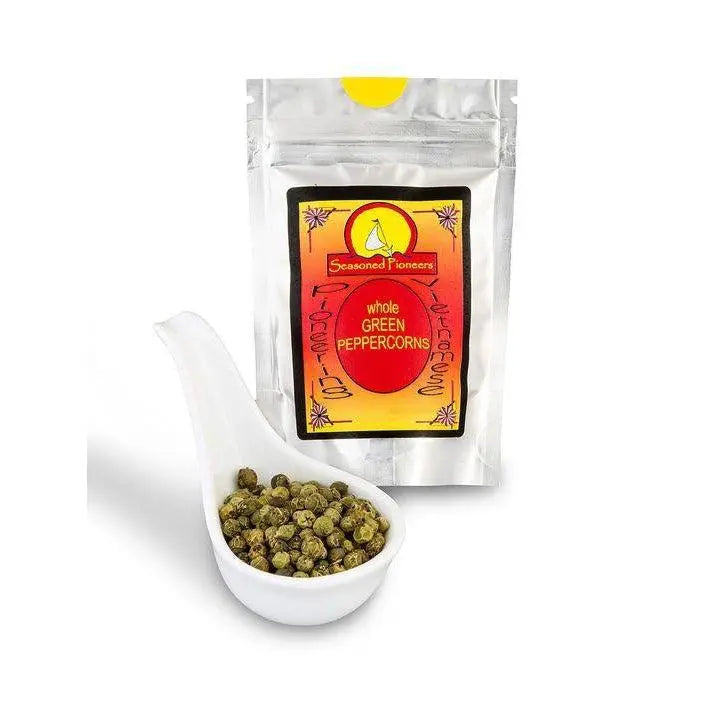 Seasoned Pioneers Green Peppercorns 15g Olives&Oils(O&O)