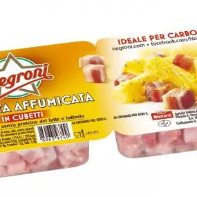 Negroni Smoked Pancetta cubes 140g(2x70g)