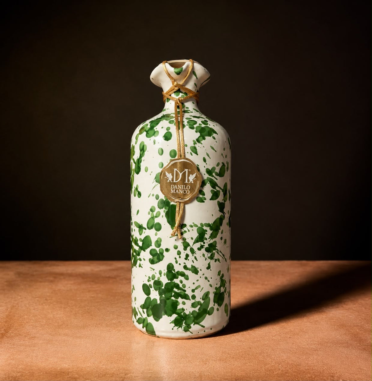 Olearia Manco Ceramic Jar and Extra Virgin Olive Oil 500ml Olives&Oils