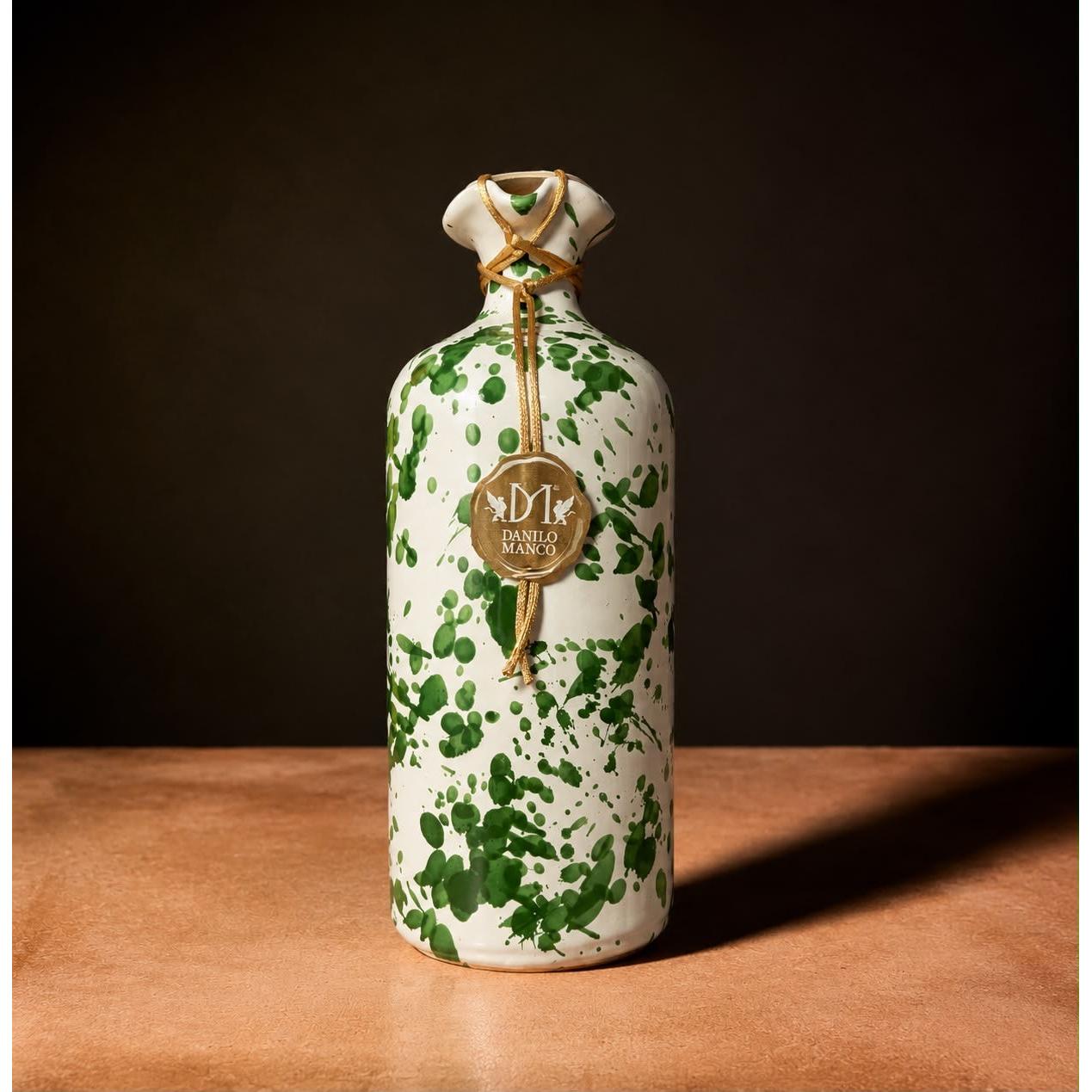 Olearia Manco Ceramic Jar and Extra Virgin Olive Oil 500ml Olives&Oils