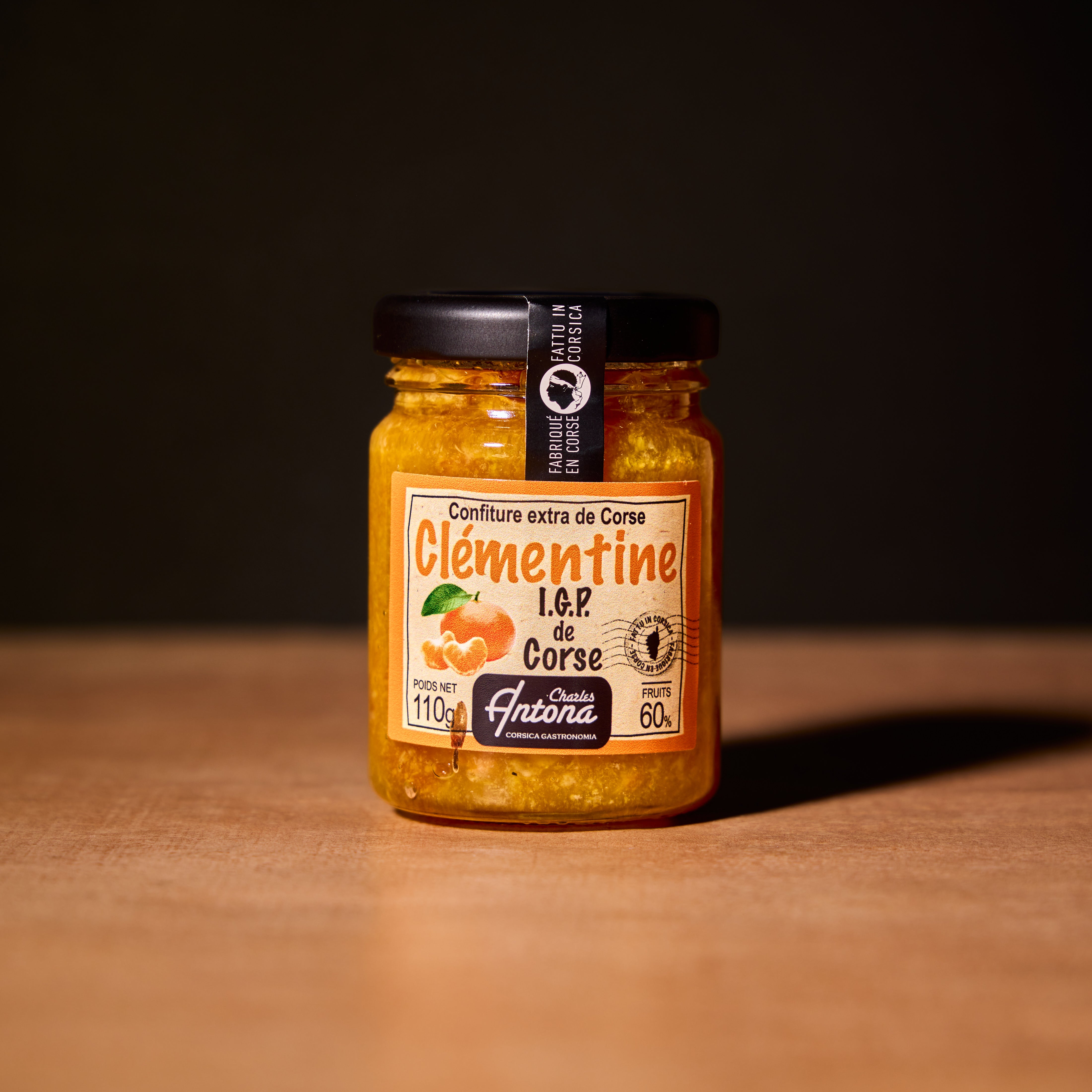 Antona Corsican clementine confit for cheese, 110g jar
