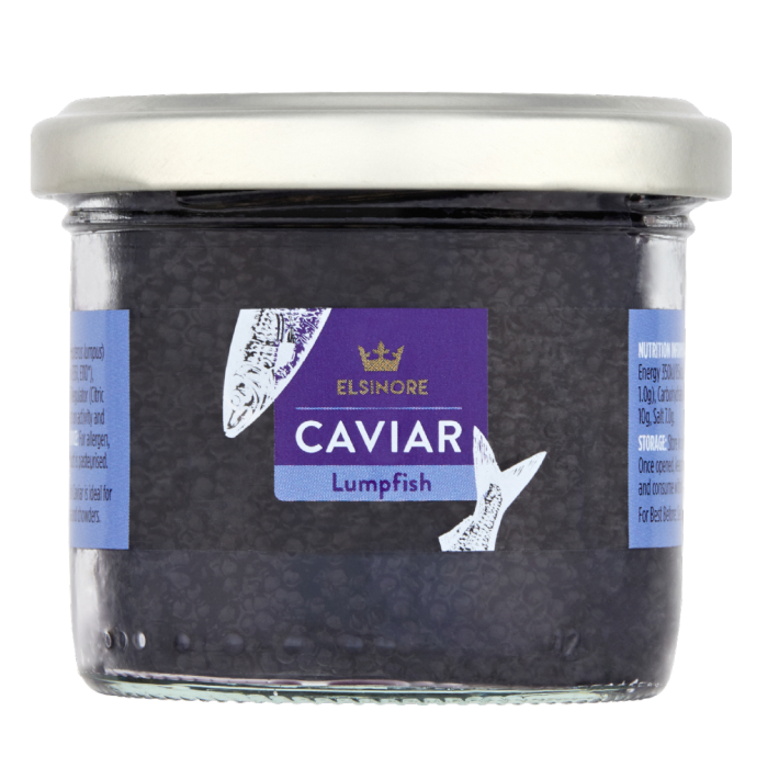 Black lumpfish caviar, 100g jar