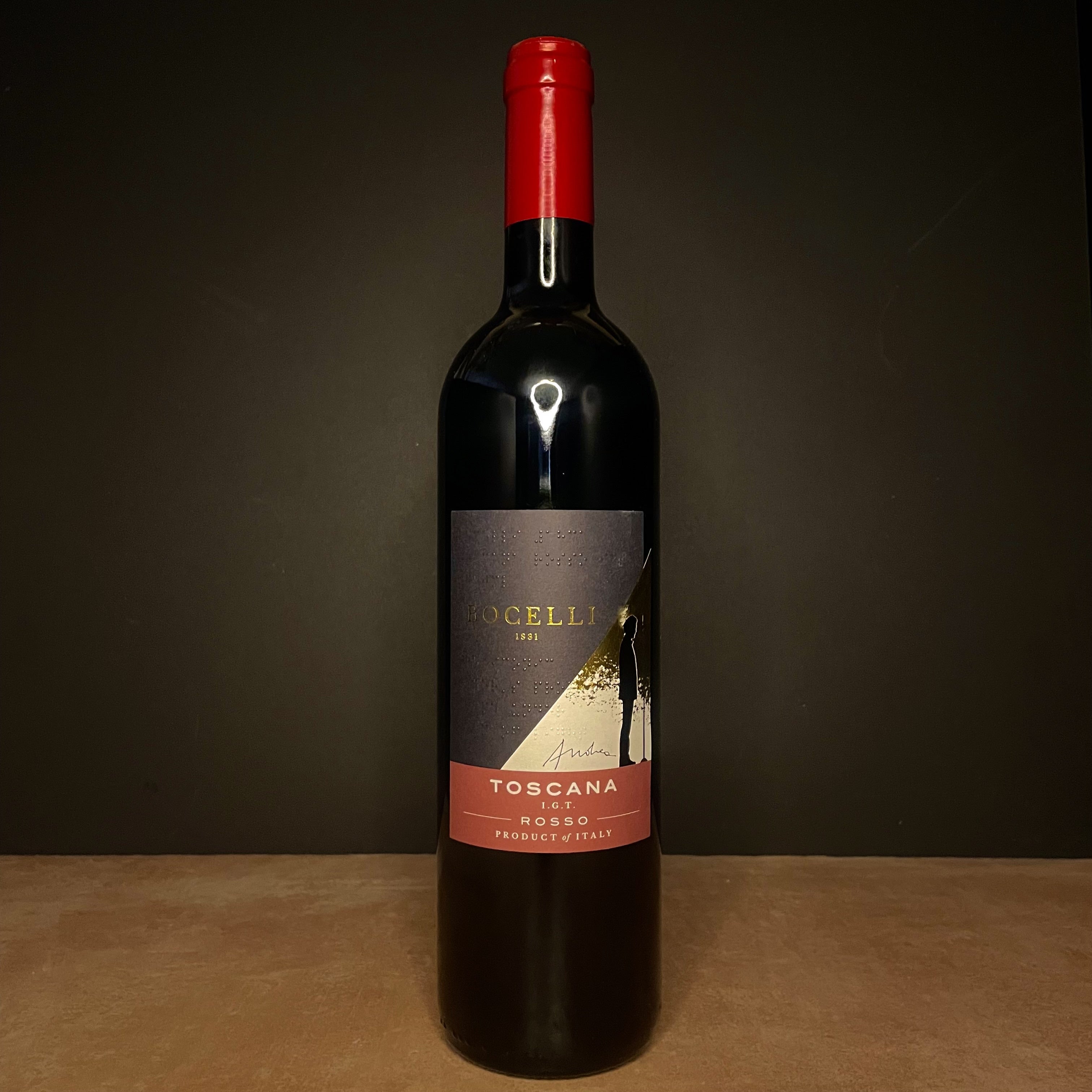 Bocelli Rosso Toscana IGT red wine, 75cl
