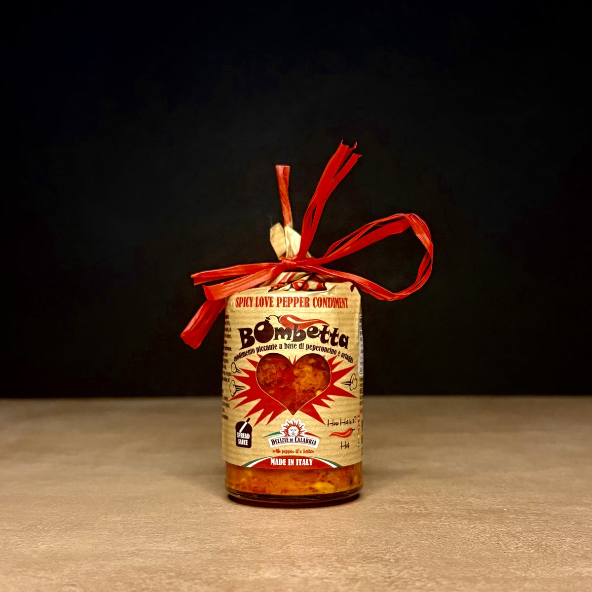 Bombetta spicy Calabrian sauce, 90g jar