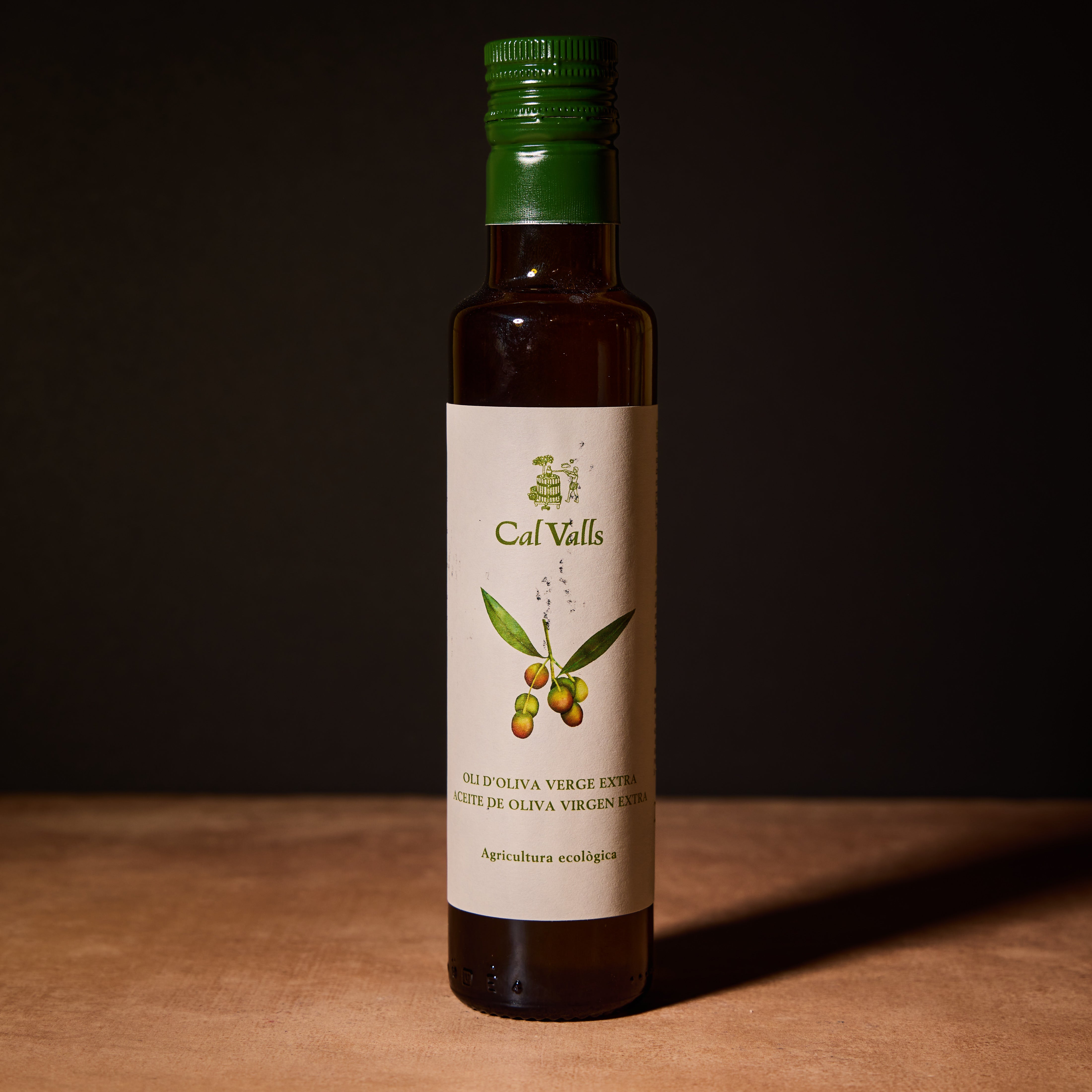 Cal Valls organic extra virgin olive oil, 250ml bottle