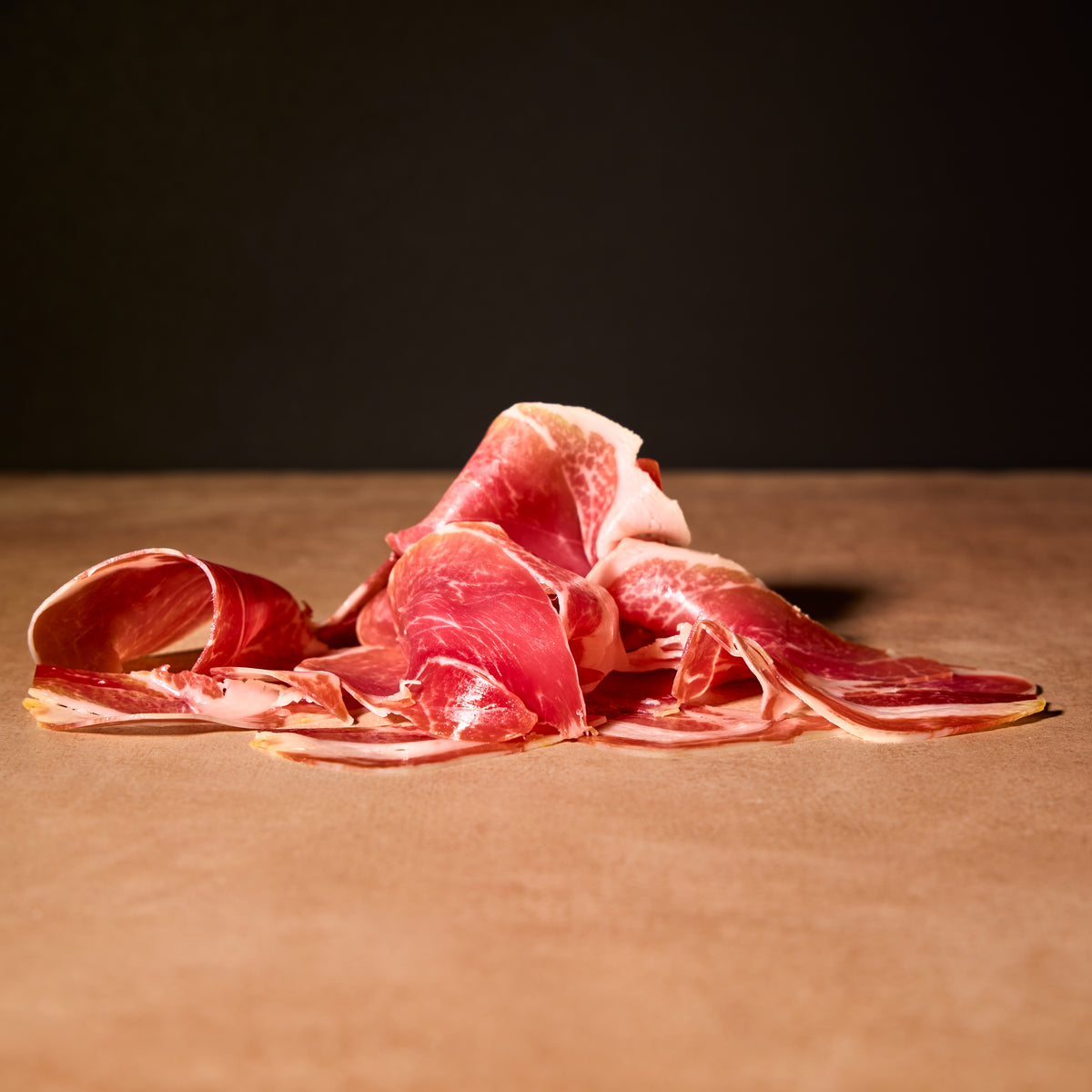 Coren chestnut-fed ham, alternative view