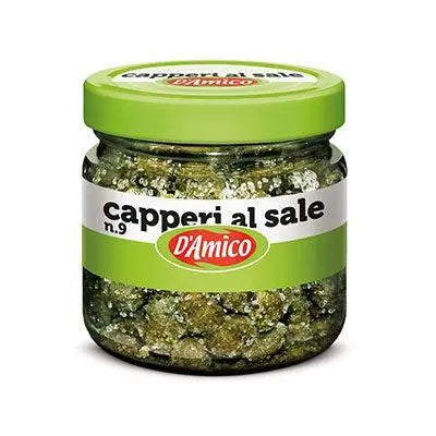 D'Amico capers in salt, 75g