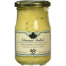 French dijon mustard with basil Olives&Oils(O&O)