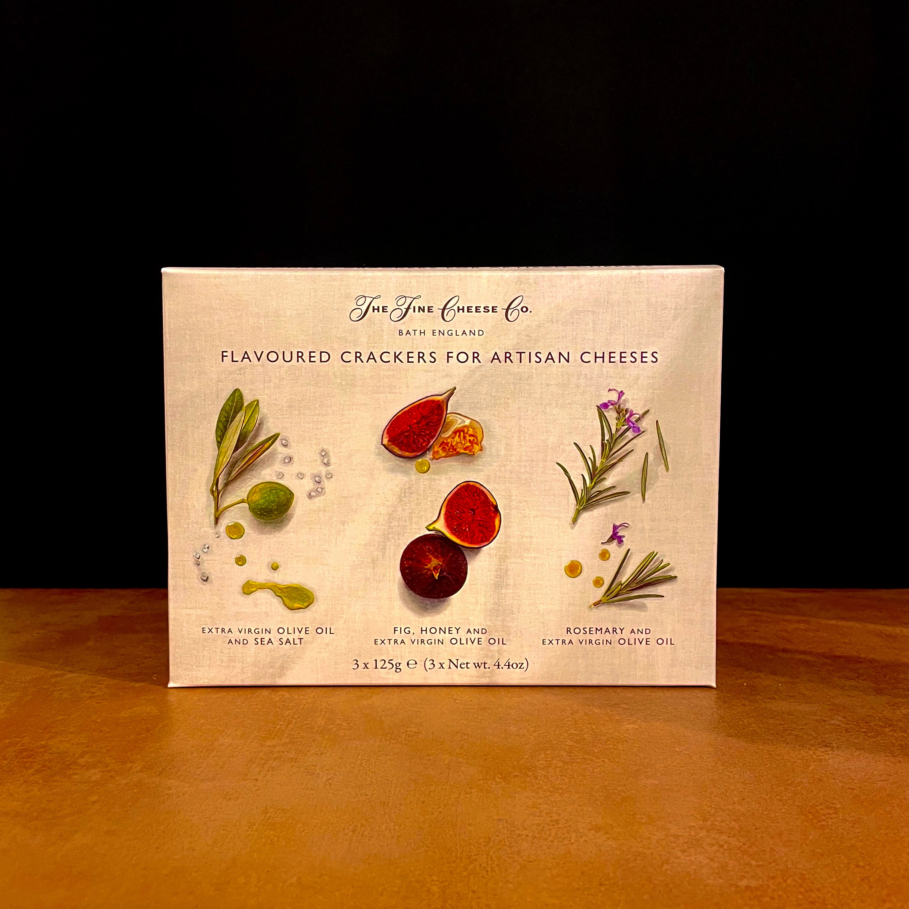 Fine Cheese Co. crackers selection box, 375g