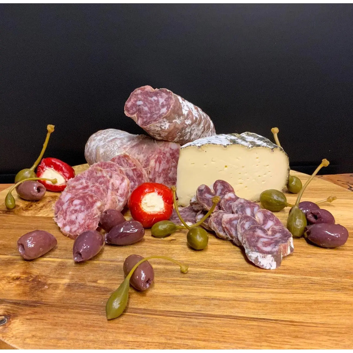 Saucisson sec in various flavours