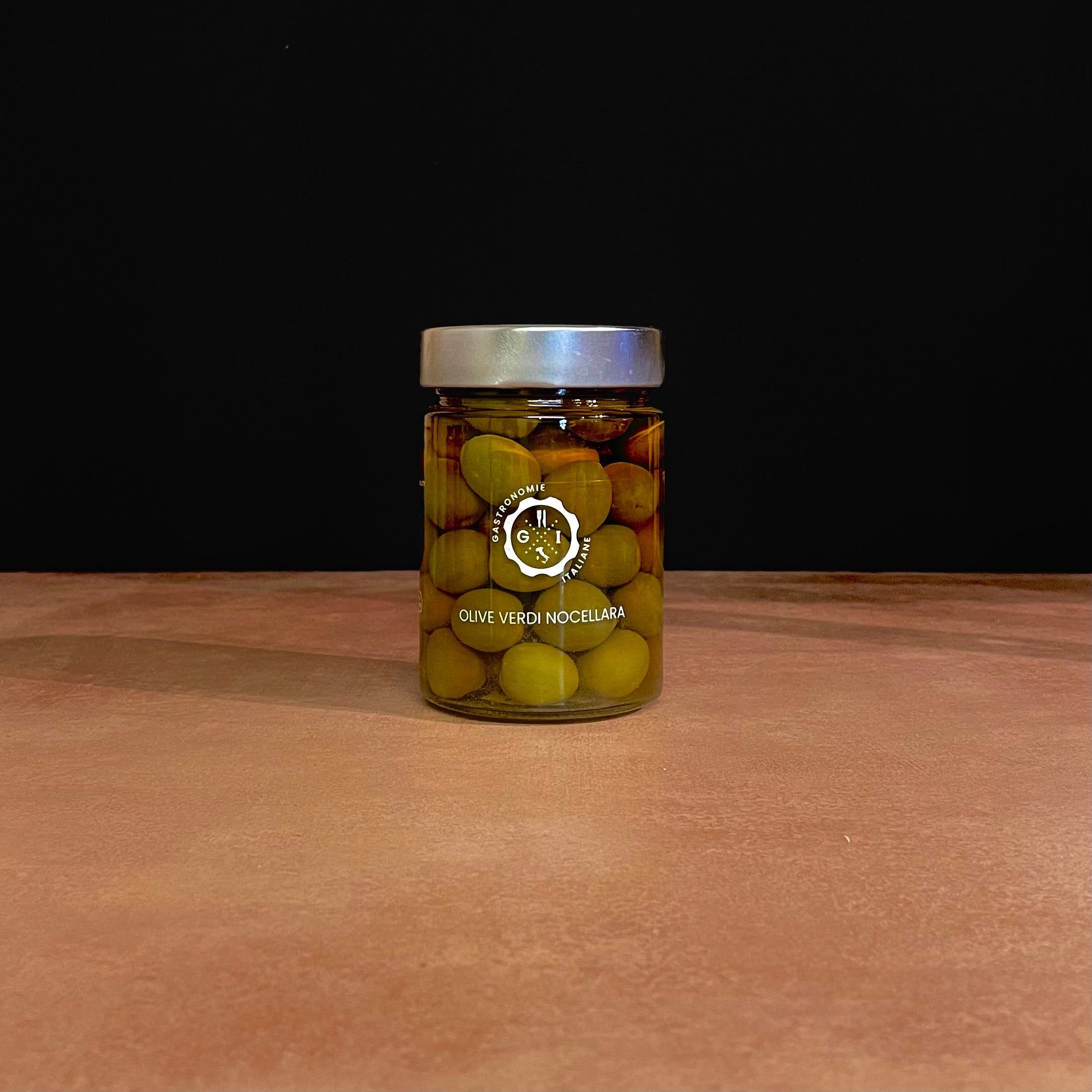 Gastronomie Italiane Nocellara olives, 290g jar