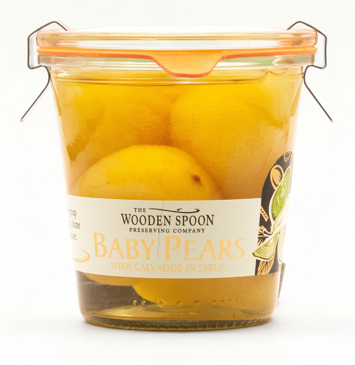 Wooden Spoon Pears in Calvados 300g Olives&Oils